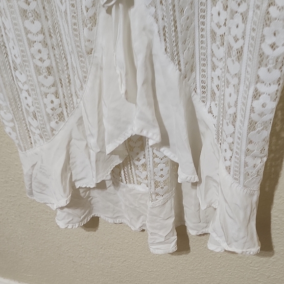 For Love And Lemons White Peplum Sheath Dress - Picture 7 of 15